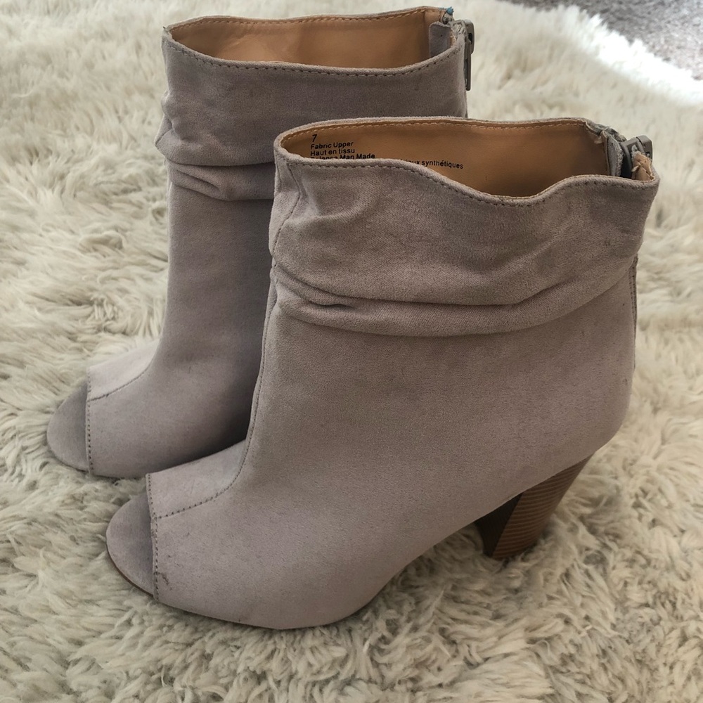 Express Open Toed Booties - Picture 3 of 5